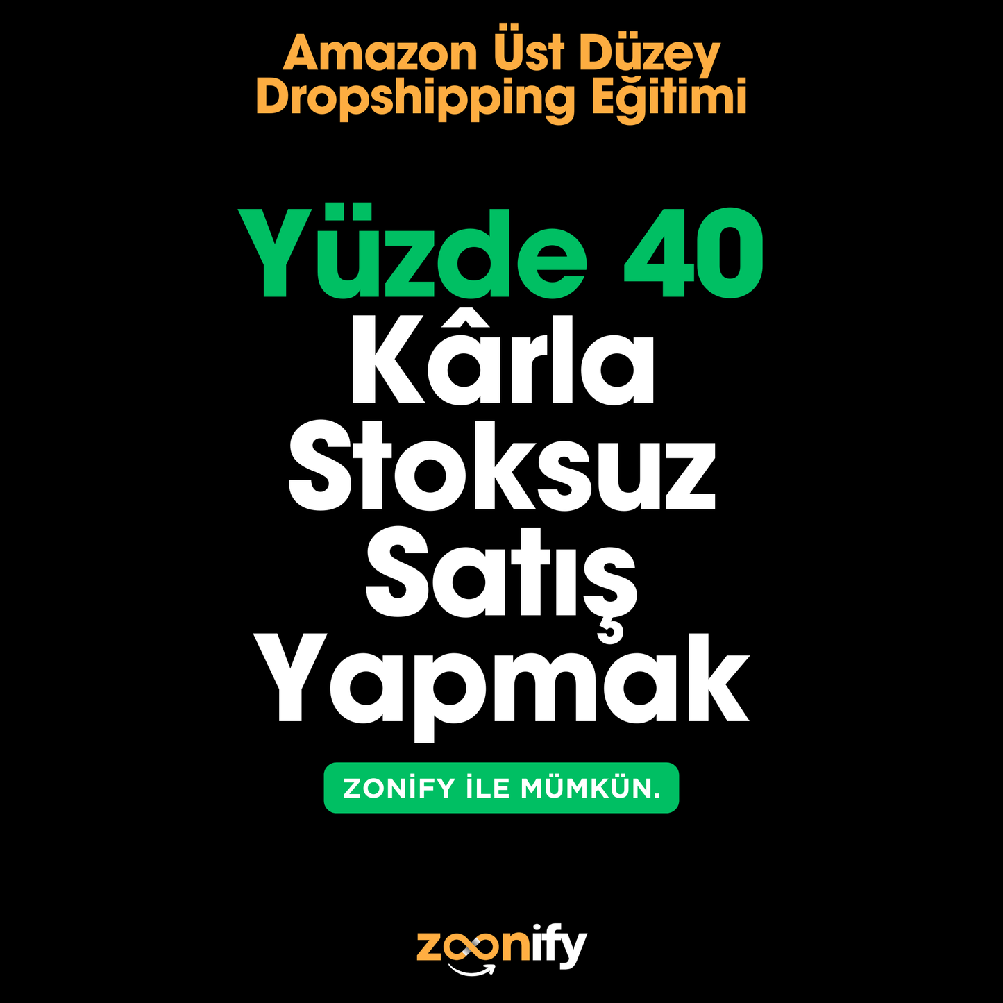 Yüzde 40 Kârlı Üst Düzey Dropshipping Eğitimi